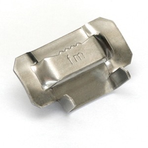 The stainless steel banding buckle is normally used for hose assemblies, cable bundling and general fastening.