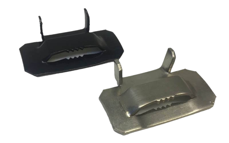 Ear-Lokt Buckle Can hold a single or double wrapped band.