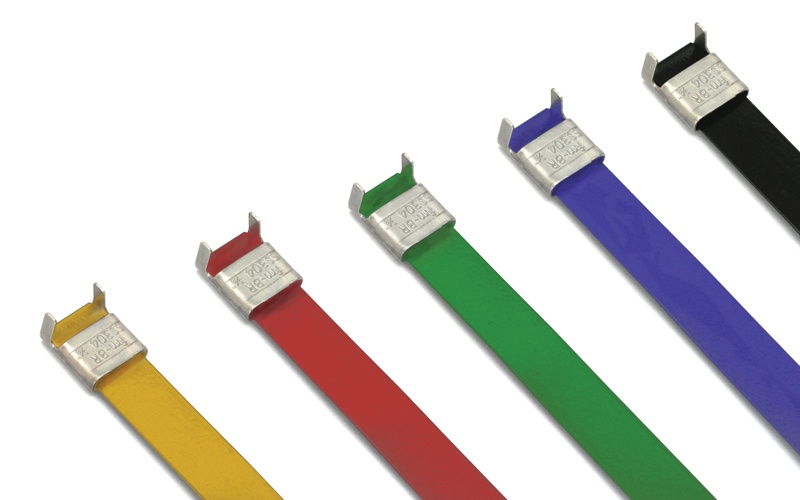 Stainless Steel Color Band SS 201, SS 304 or SS 316 Fechometal USA